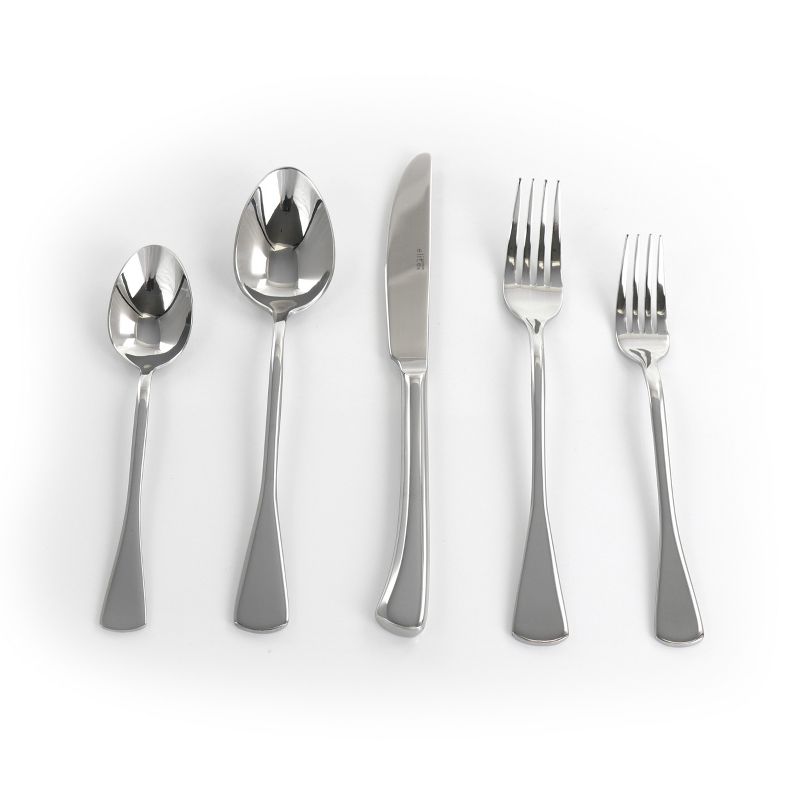 Gibson Elite Verdi 45 Piece Stainless Steel Flatware Set