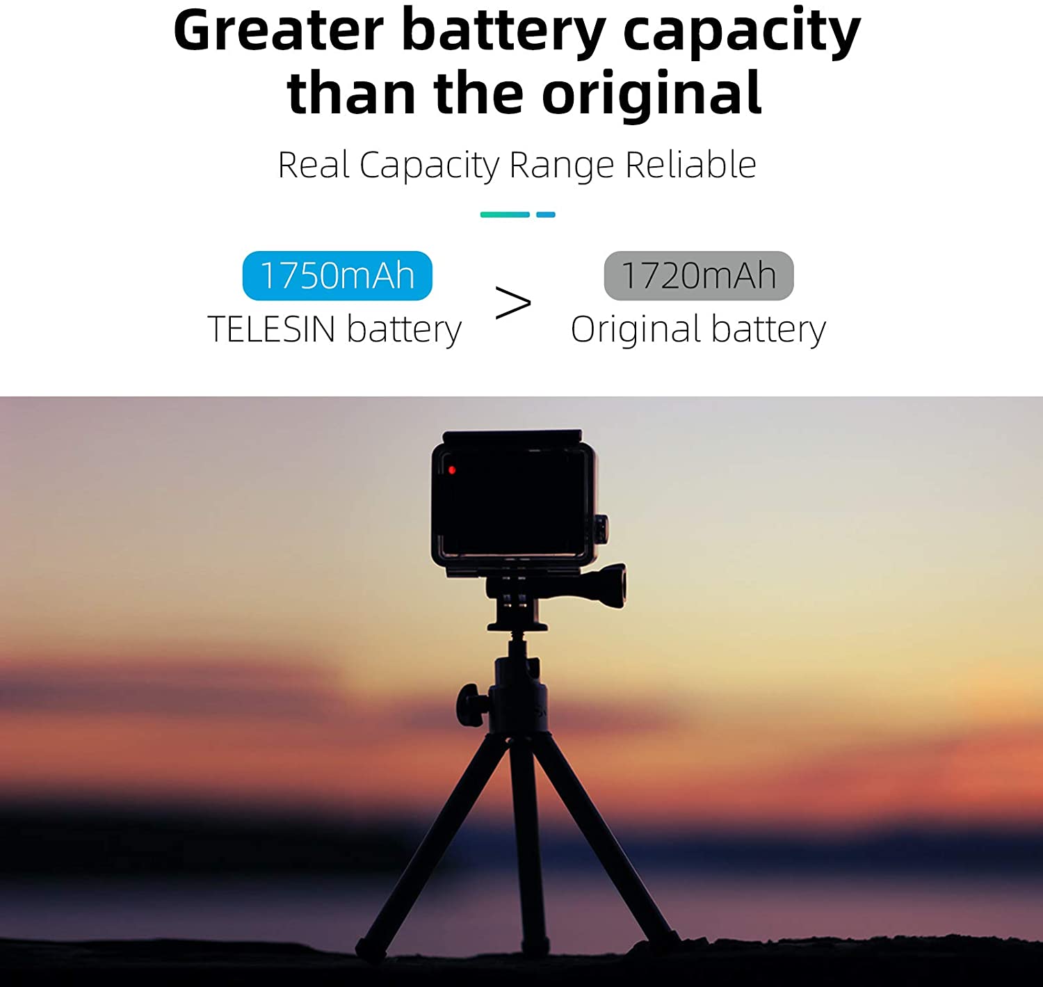 TELESIN 2-Pack Replacement Batteries (1750mAh) and 3-Channel USB Quick Charger with Type-C Cord for GoPro Hero 9 Black, Fully Compatible with Go Pro 9 Original Charger and Battery