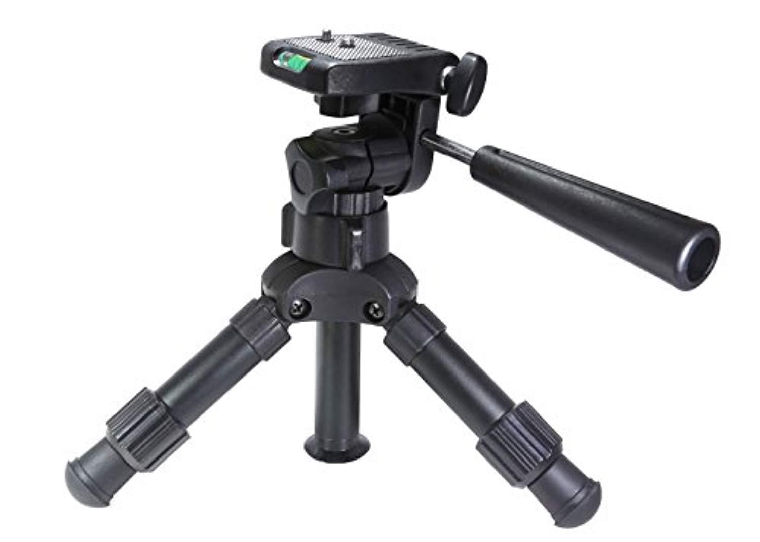Vidpro Heavy Duty Table Top Tripod with 3-Way Pan Head TT-12 9.00