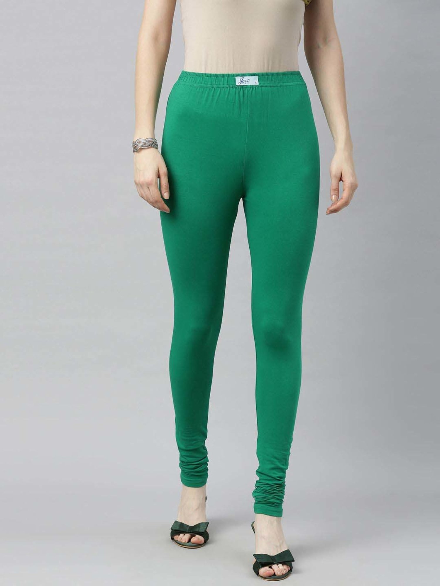 JCSS Green Cotton Leggings