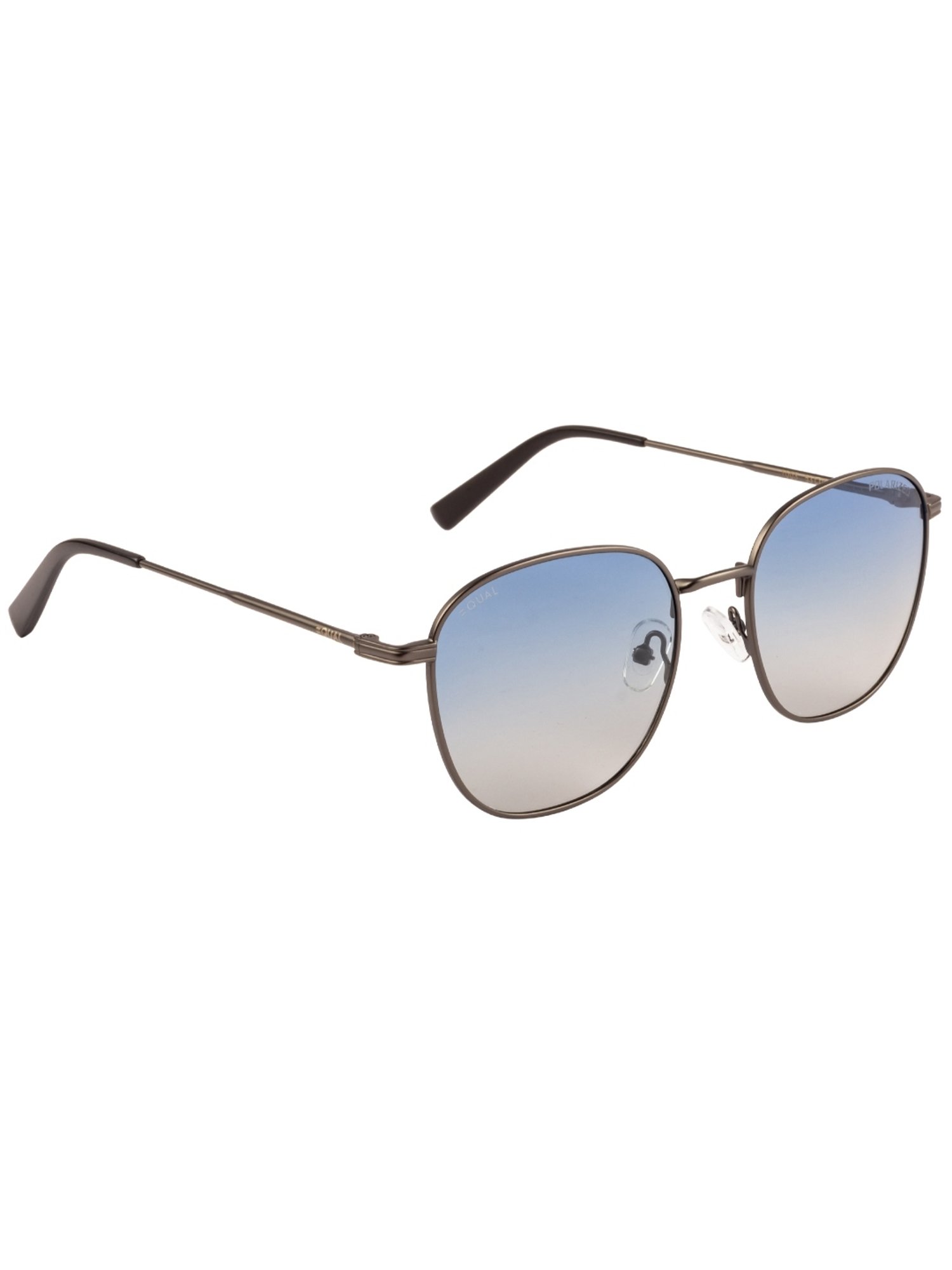 Equal Blue Square Unisex Sunglasses