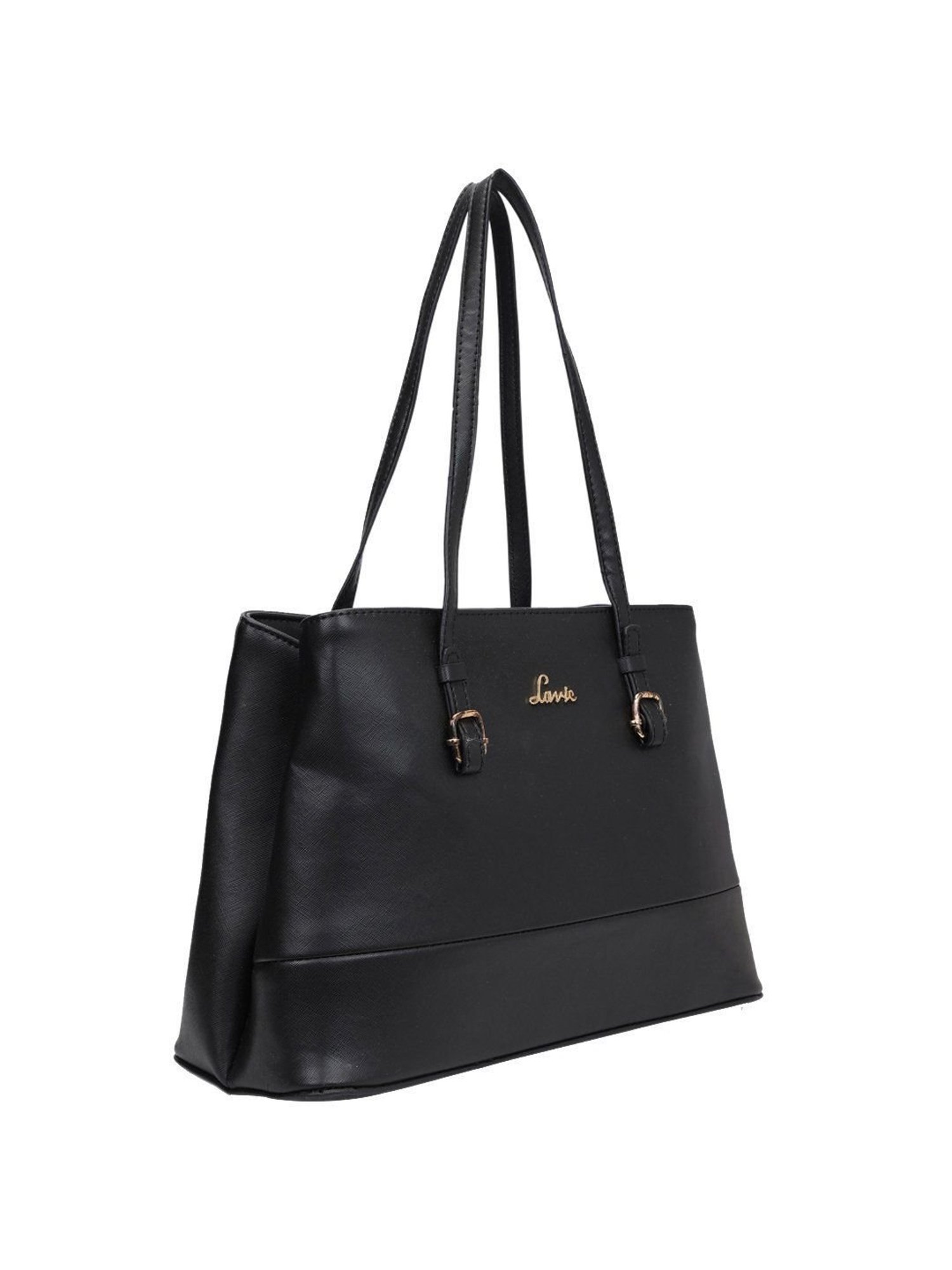 Lavie Bagan Black Solid Shoulder Handbag