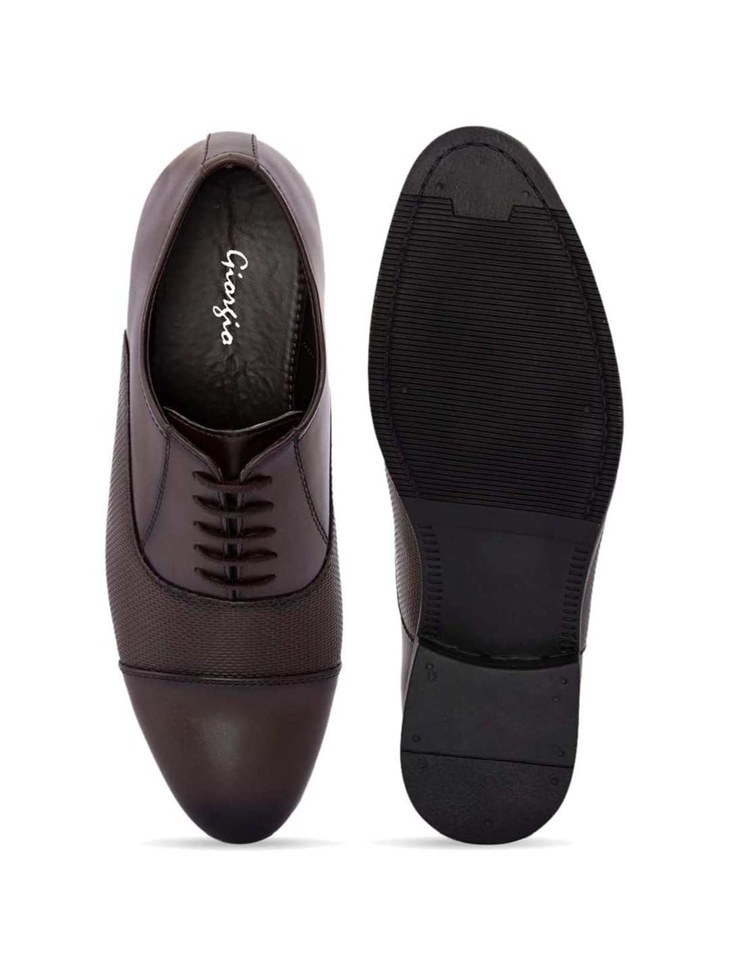Giorgio Men's Brown Oxford Shoes