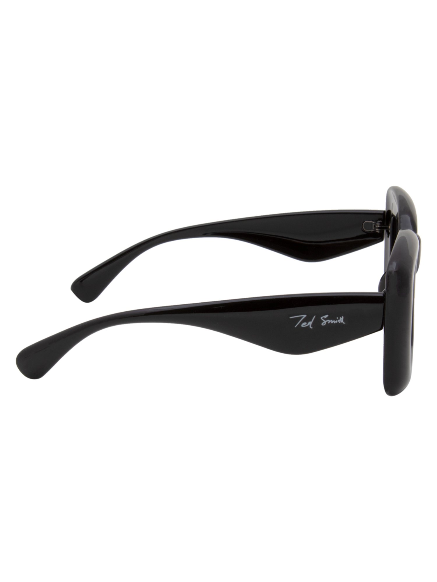 Ted Smith Grey Square UV Protection Unisex Sunglasses