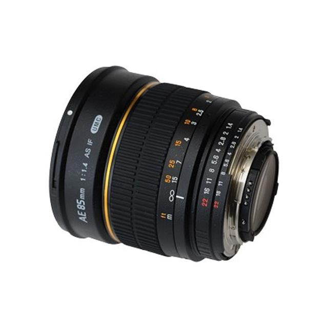 Samyang - 85 mm - f/1.4 - Manual Focus Lens for Nikon F