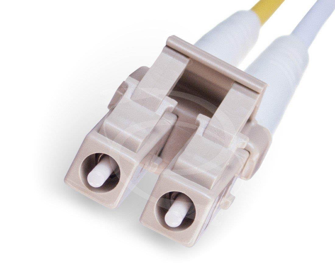 FiberCablesDirect - 4M OM1 LC ST Fiber Patch Cable | 1Gb Duplex 62.5/125 LC to ST Multimode Jumper 4 Meter (13.12ft) | Length Options: 0.5M - 300M | 1gb 10gb lc-st mmf UPC sfp 1gbase mmd dx PVC ofnr