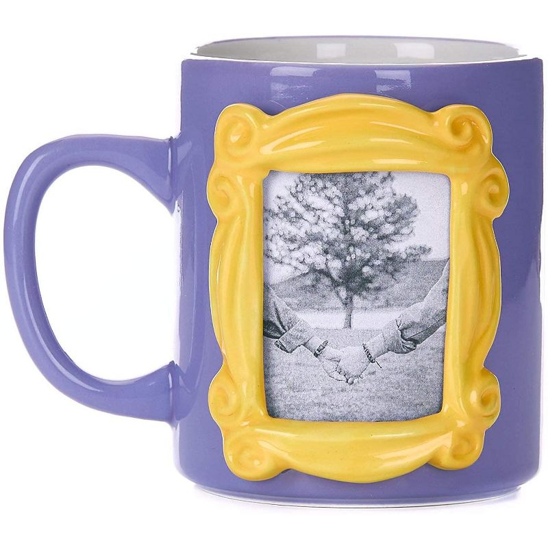 Friends Frame 10.5oz Shaped Ceramic Coffee Mug
