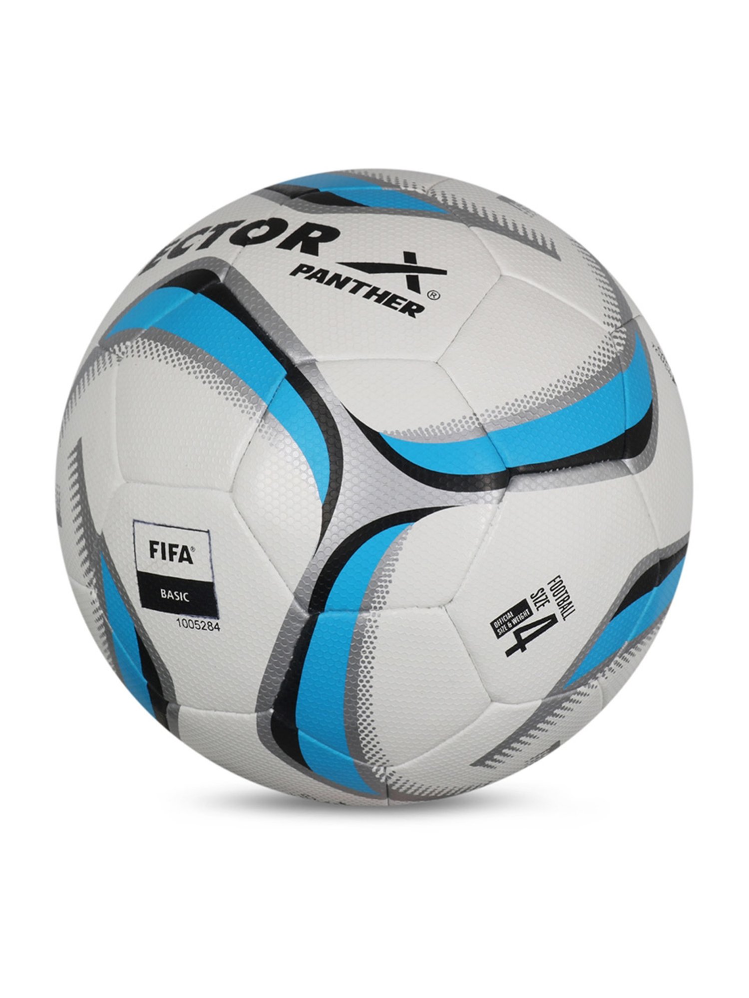 Vector X White & Blue Football - Size 5