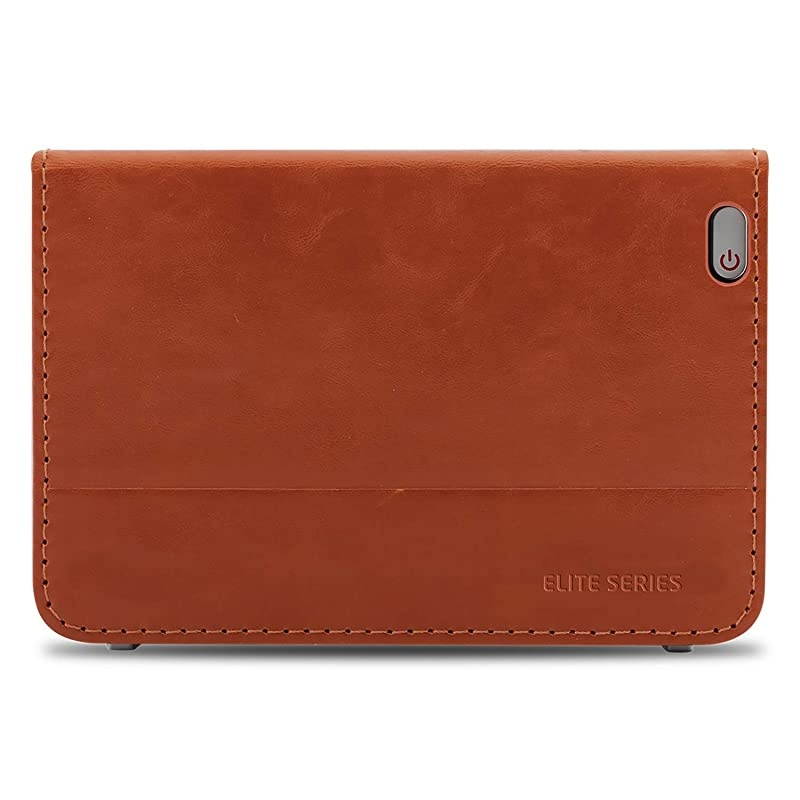 Elite Traveler AMFMLWShortwave Radio with RDS amp Custom Leather Carry Cover