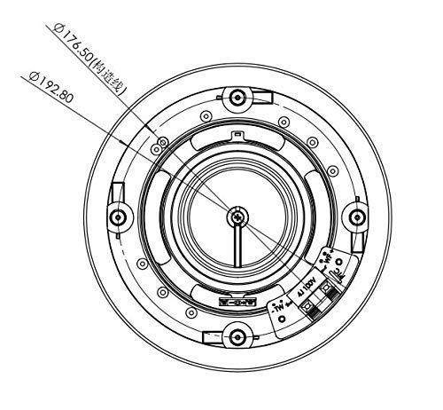 CT Sounds in-Ceiling Surround Sound 6.5" 2-Way Home Audio Weatherproof Speaker (1 Speaker)