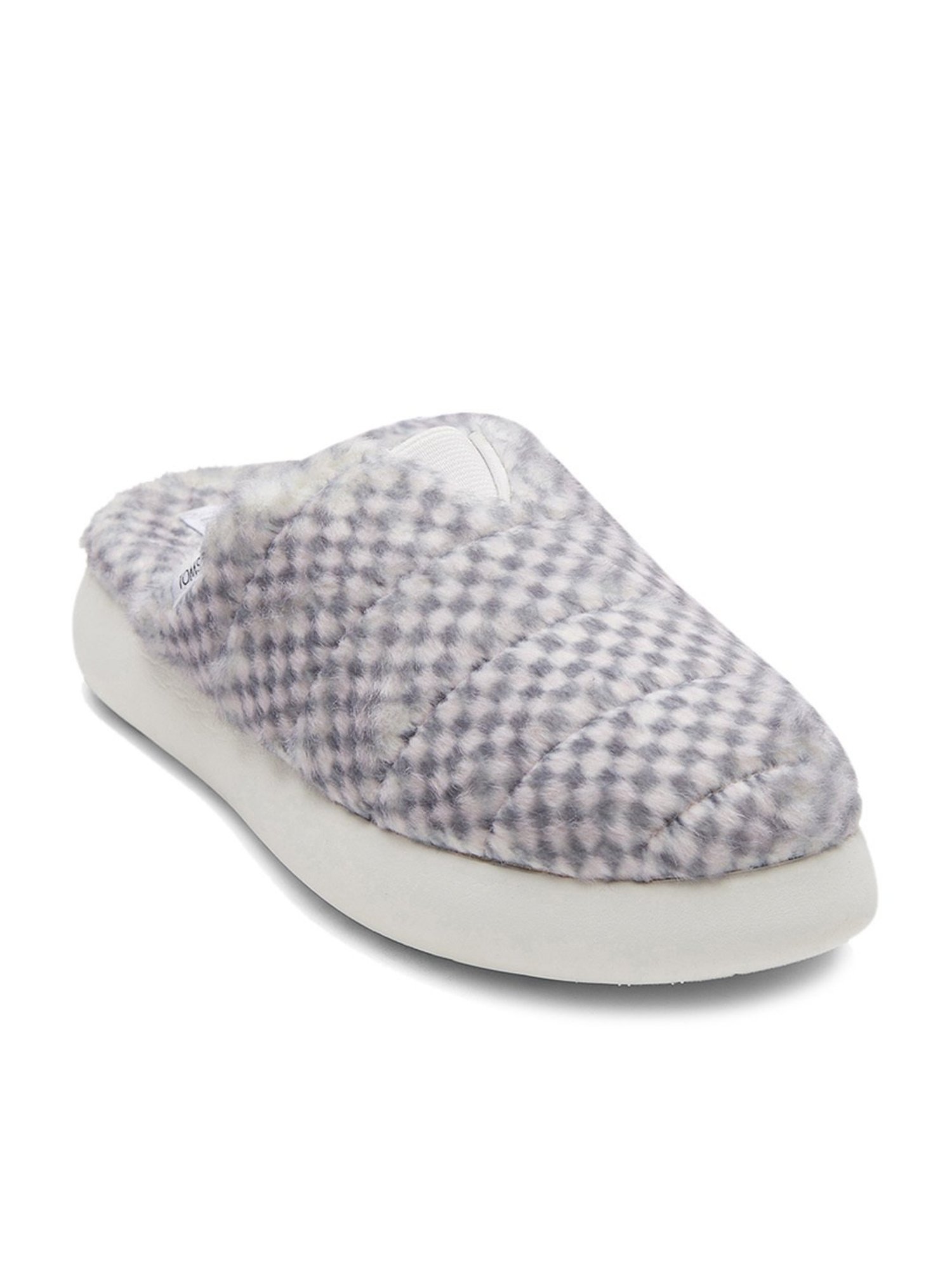 TOMS Women's Alpargata Mallow Grey Mule Shoes