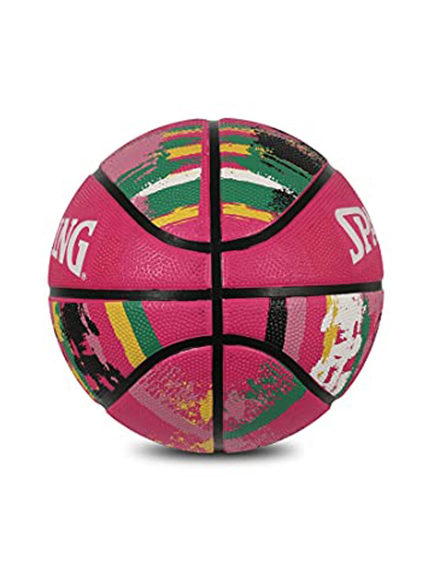 Spalding Marble Rubber Basketball (Pink) Size - 6