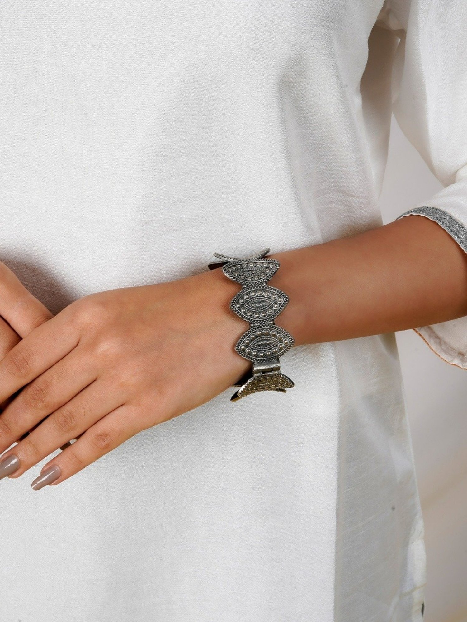 Teejh Gurmaya Black Bracelet for Women