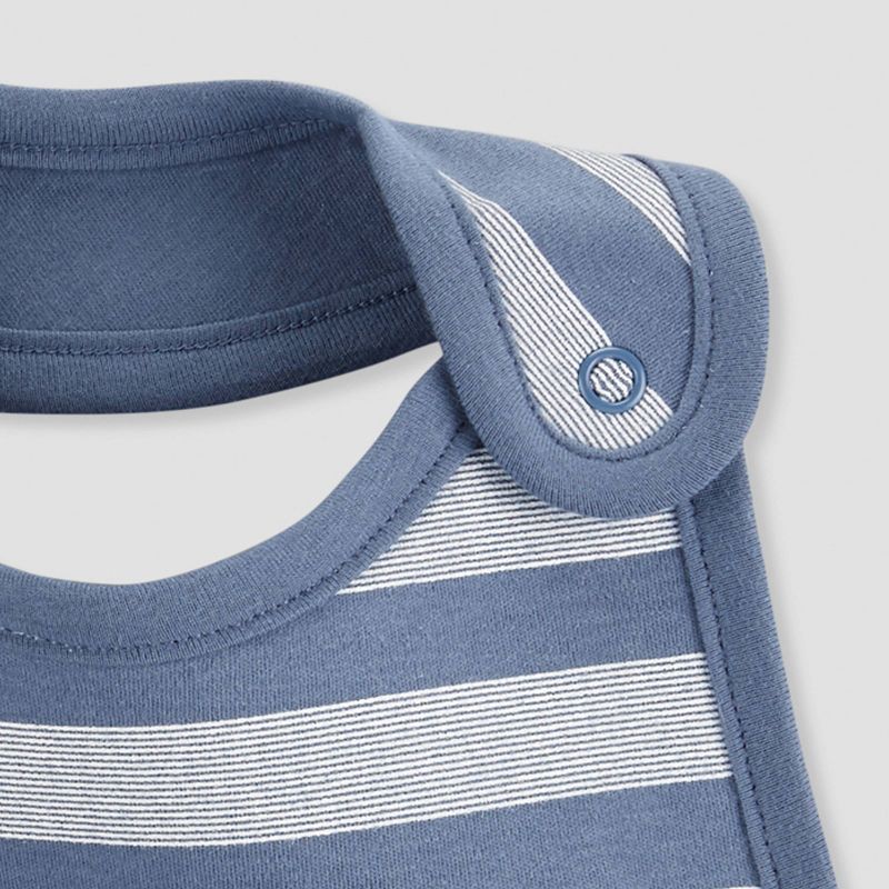 Baby Boys' 3pk Alligator Bib - Just One You® made by carter's Blue/Gray One Size