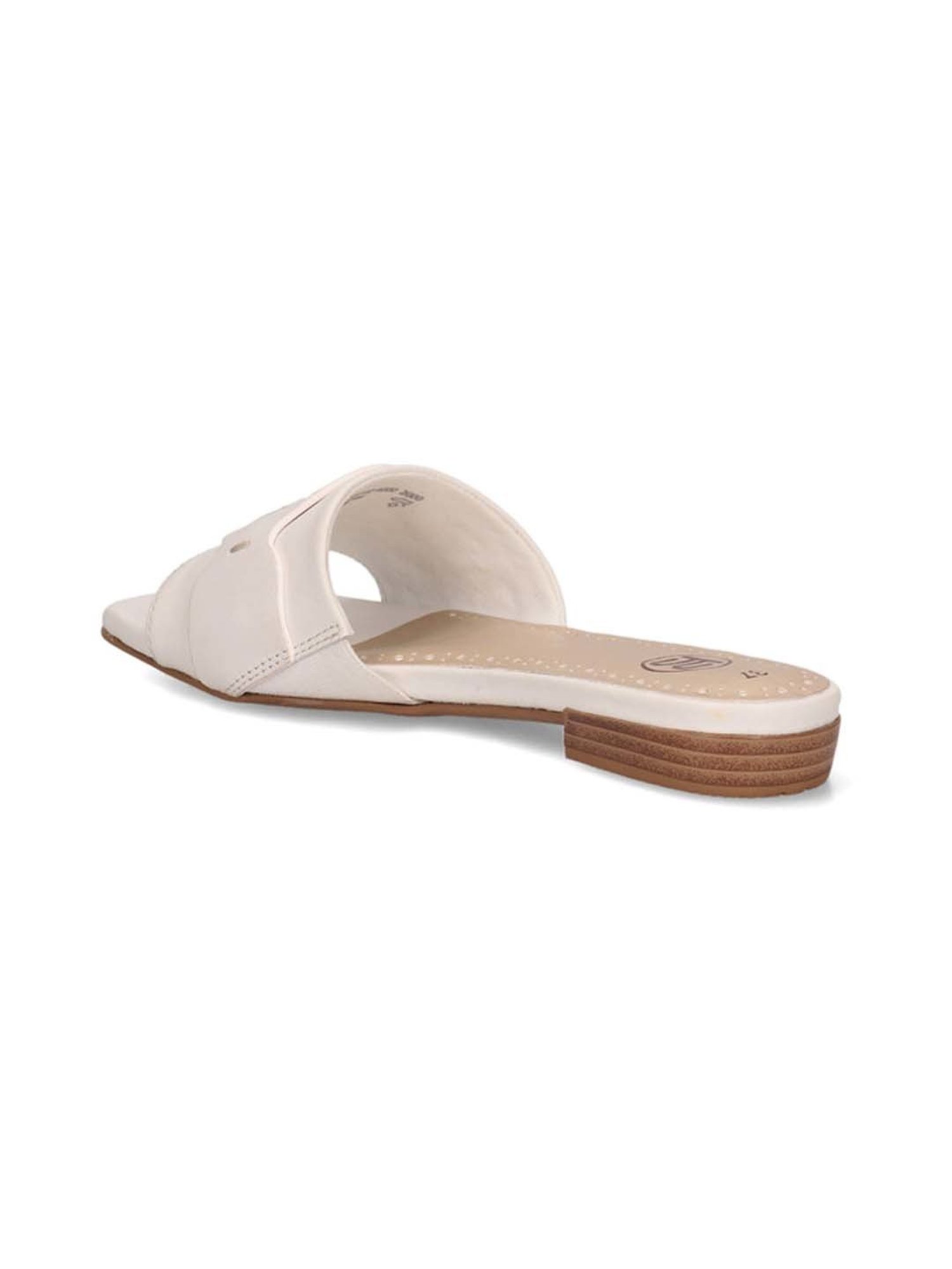 BAGATT Women's Mala White Casual Sandals