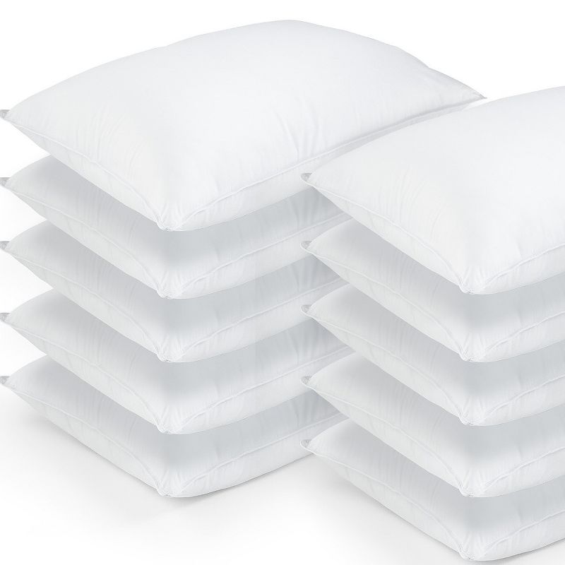 DOWNLITE Soft Density 230 TC Value  10 Pack Pillow Jumbo