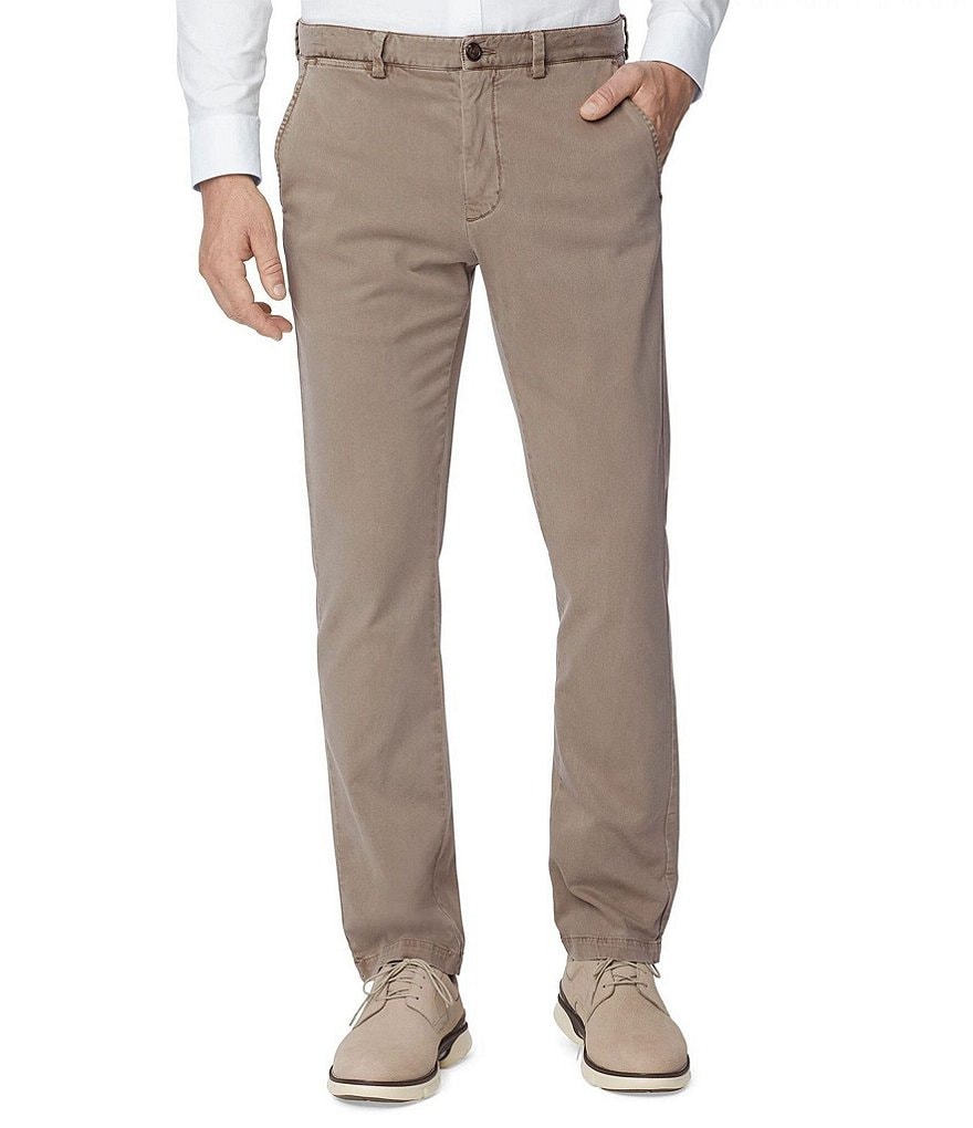 Johnston & Murphy Washed Stretch Chino Pants