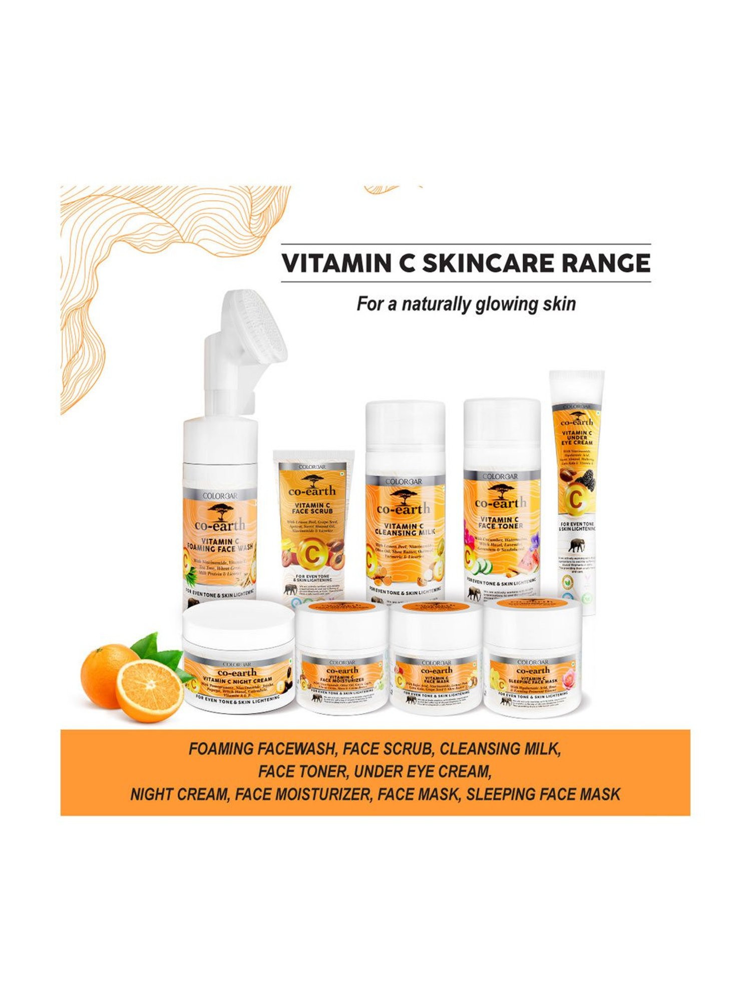 Colorbar Co-earth Vitamin C Cleansing Milk - 200 ml