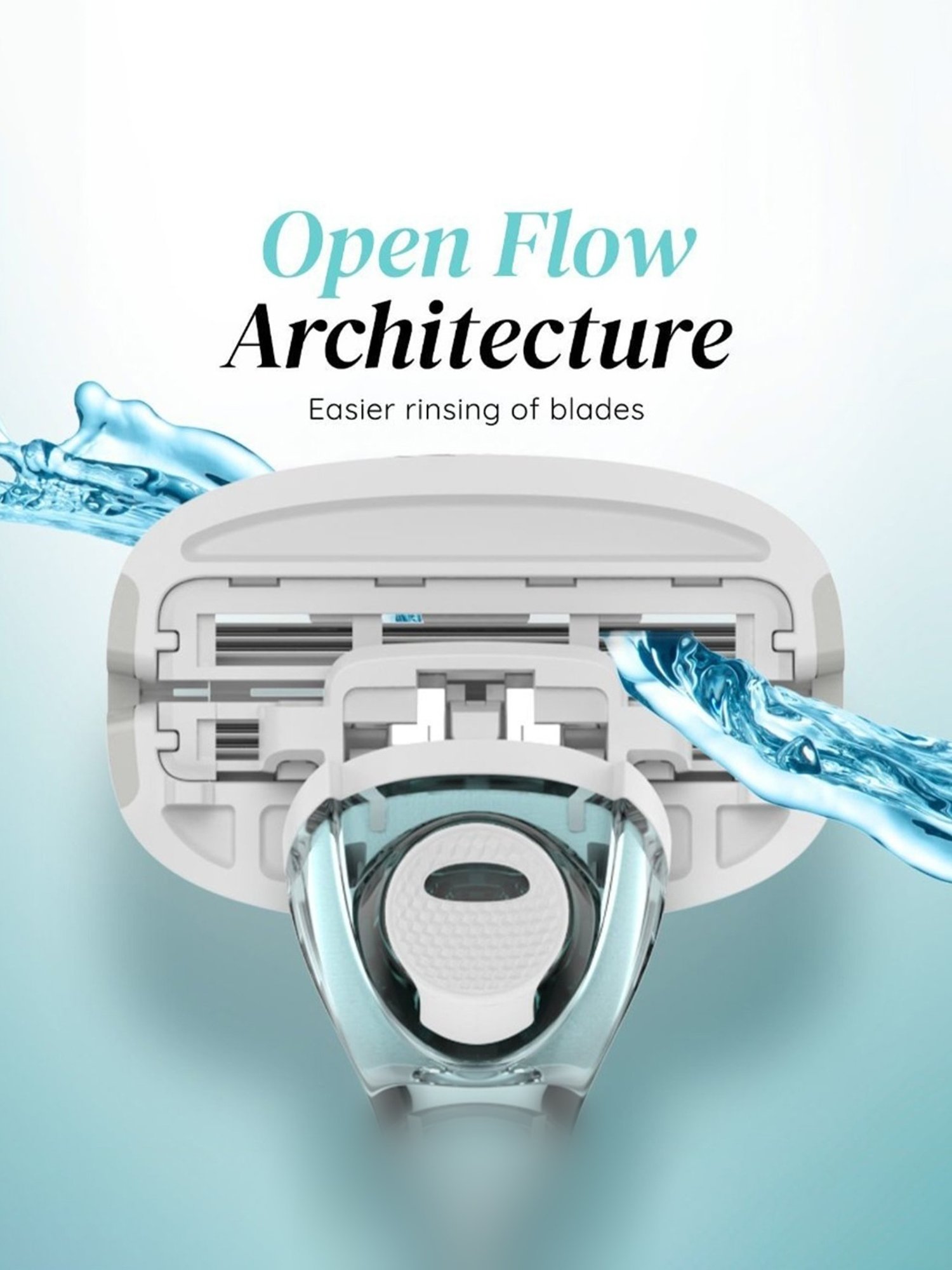 LetsShave Evior 6 Shaver for Women (White/Pink)