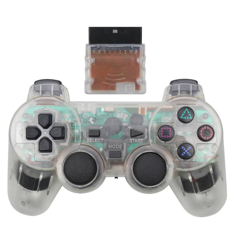 Wireless Gamepad for Sony PS2 Controller for Playstation 2 Console Joystick Double Vibration Shock Joypad Wireless Controle