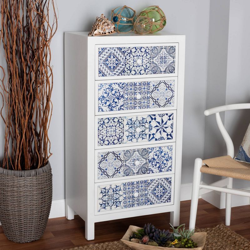 Sierra Ridge Mesa Blue Kids' 6 Drawer Dresser