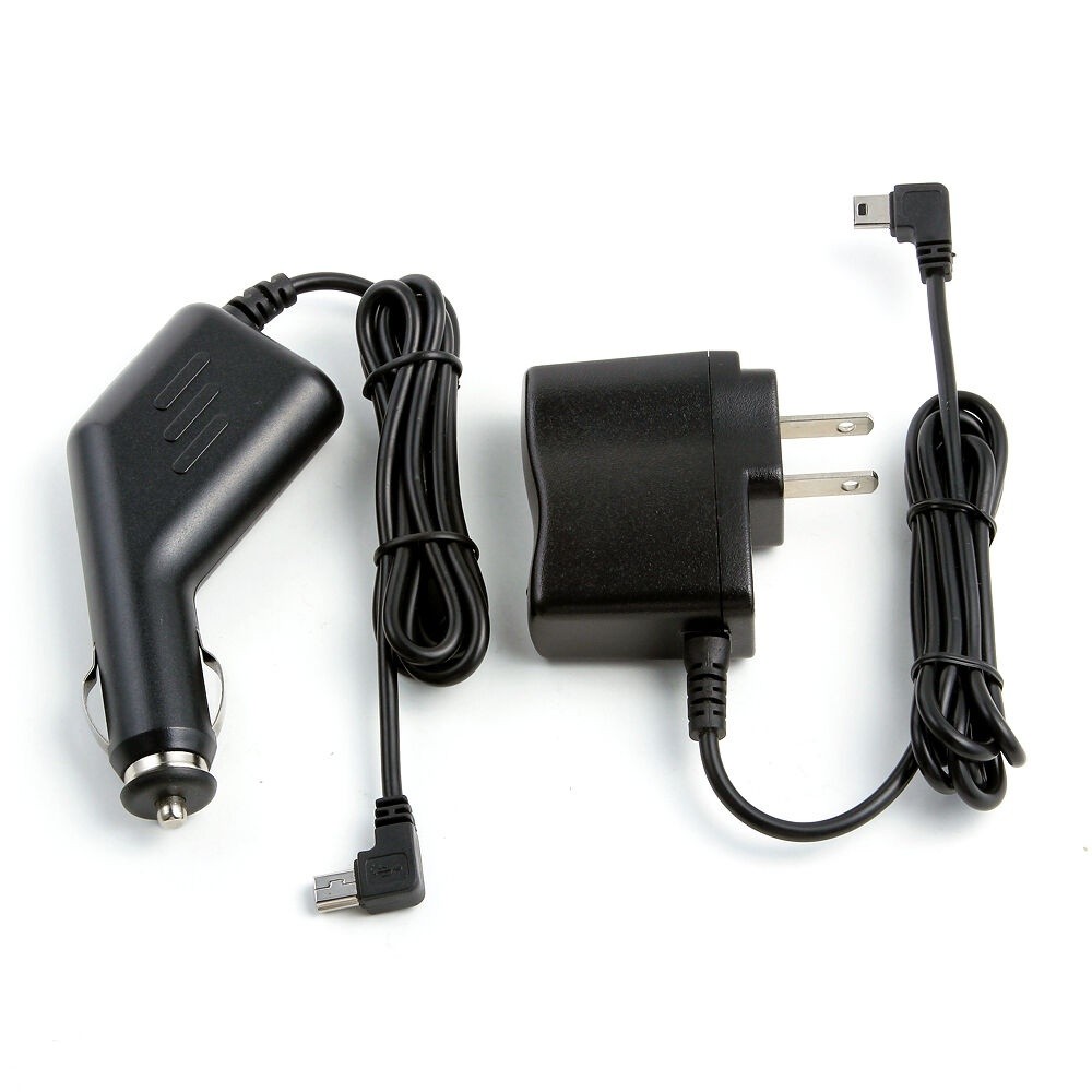 DC Car Charger +AC Wall Power Supply Adapter For Activeon DX LX CX Action Camera