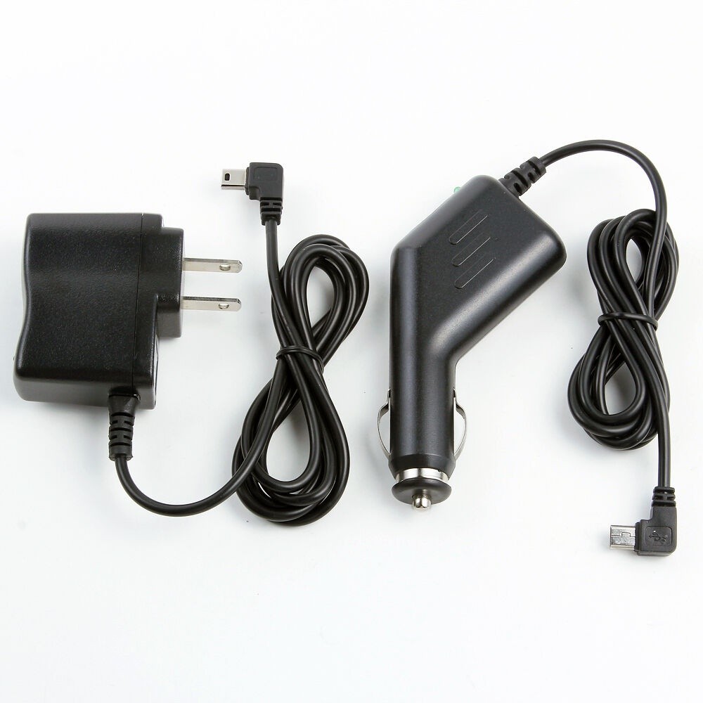 DC Car Charger +AC Wall Power Supply Adapter For Activeon DX LX CX Action Camera