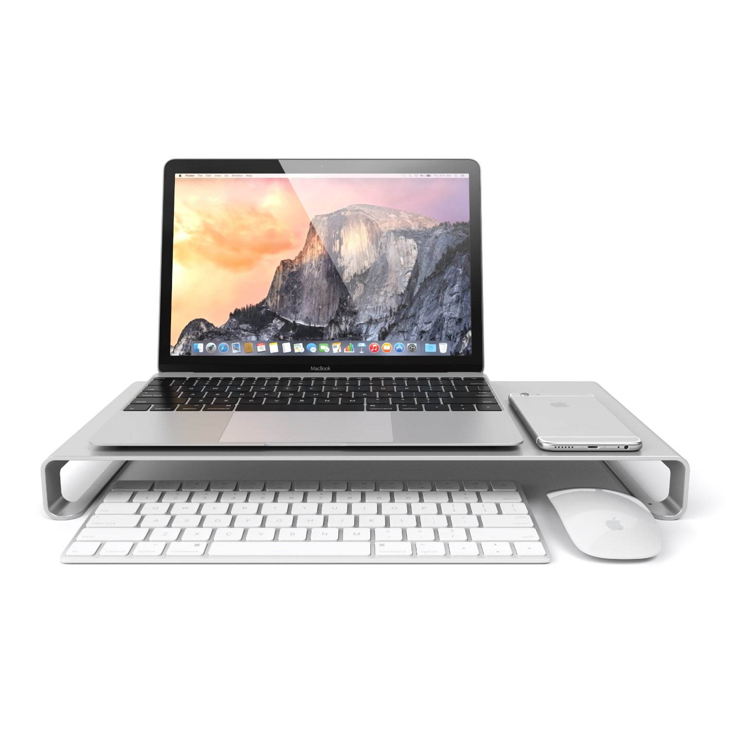 Satechi Aluminum Monitor Stand (Silver)