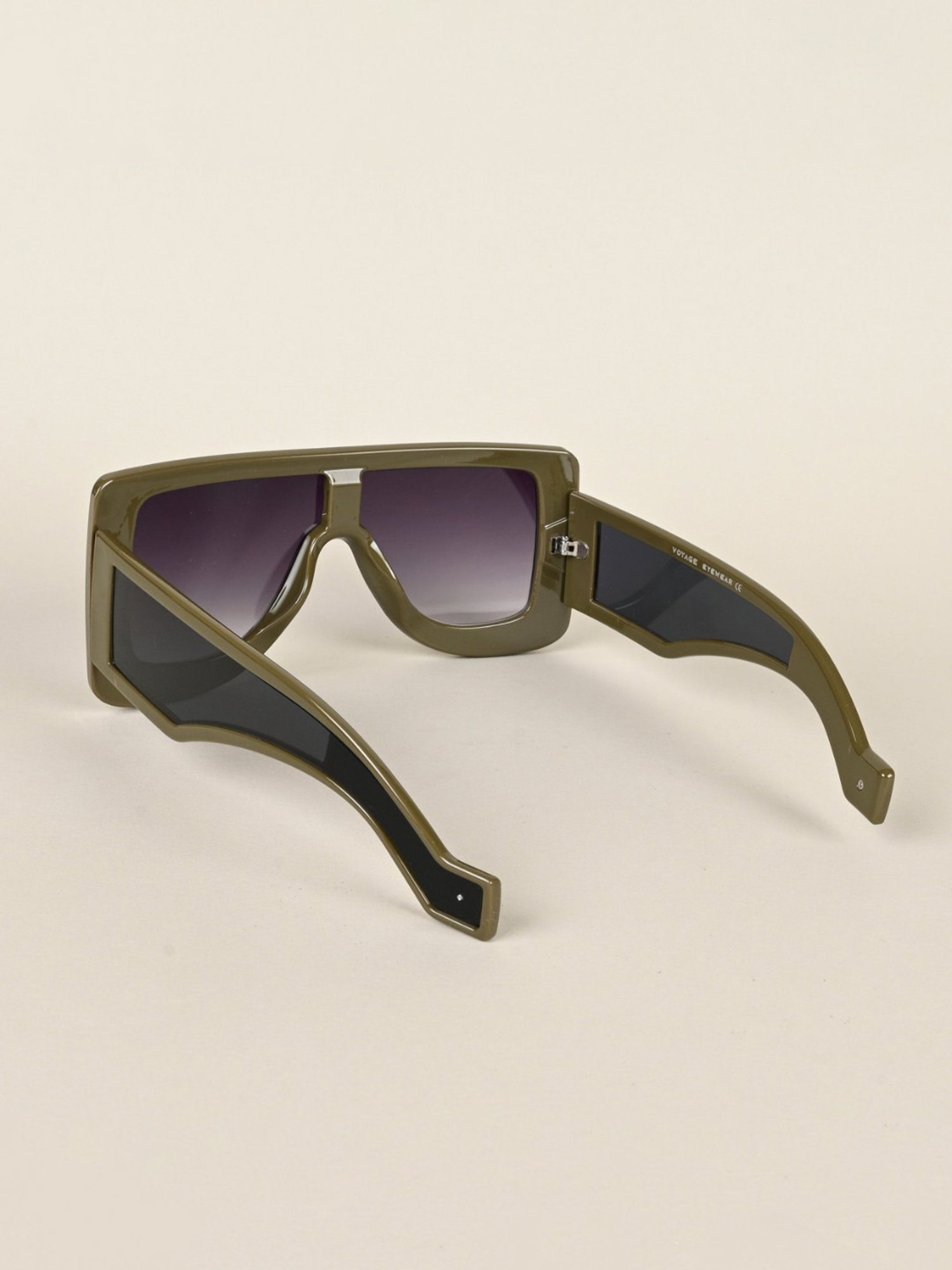 Voyage Grey Wayfarer UV Protection Unisex Sunglasses