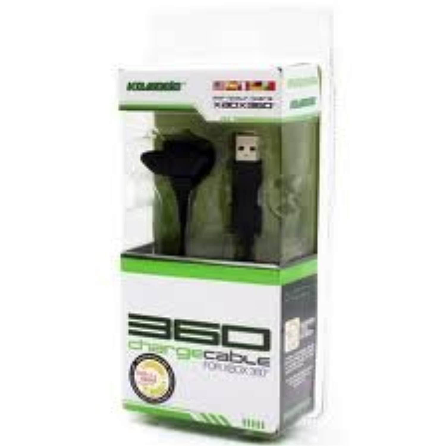 KMD (KOMODO) Charger Cable -Black for XBOX 360