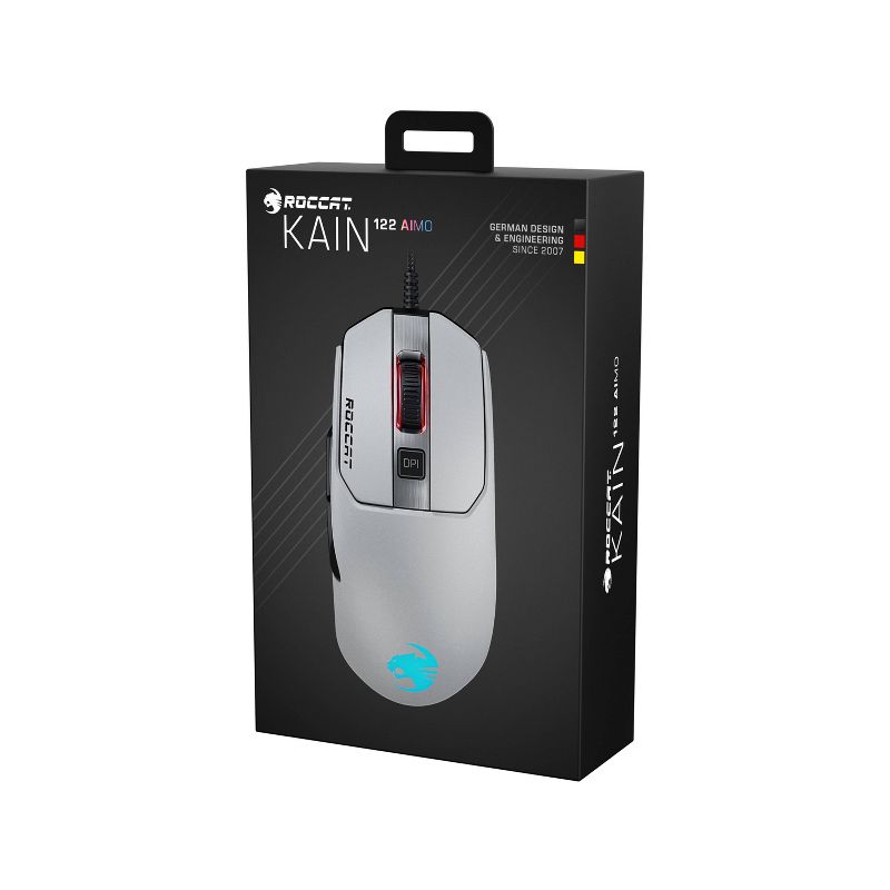 ROCCAT Kain 122 Aimo RGB PC Gaming Mouse - White