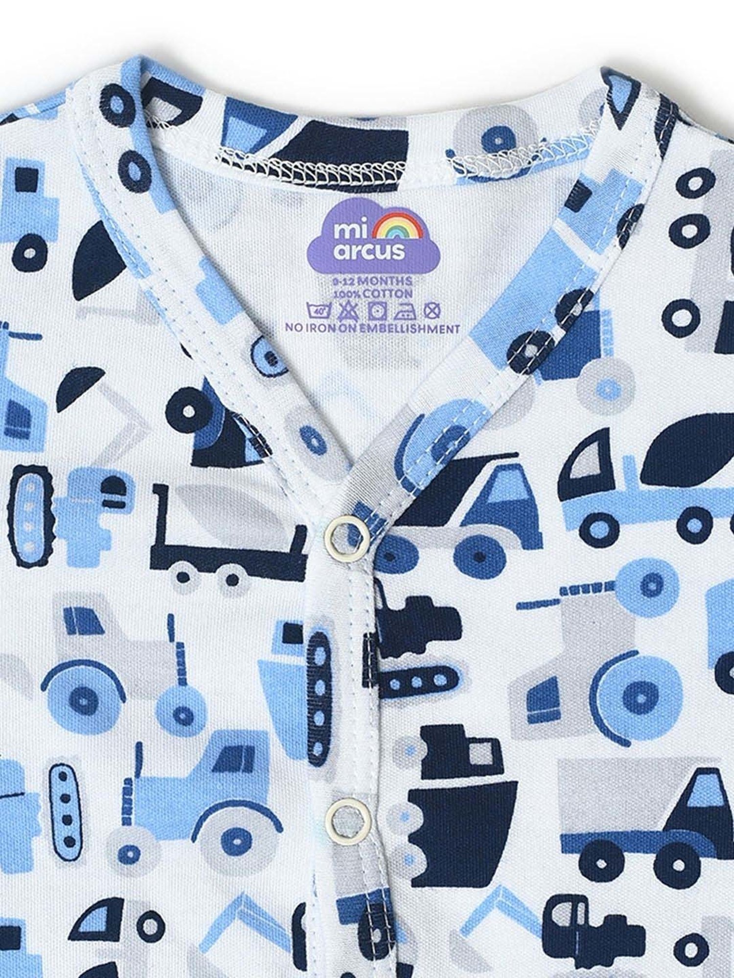 MiArcus Boys Multicolor Cotton Printed T-Shirt (Pack of 3)