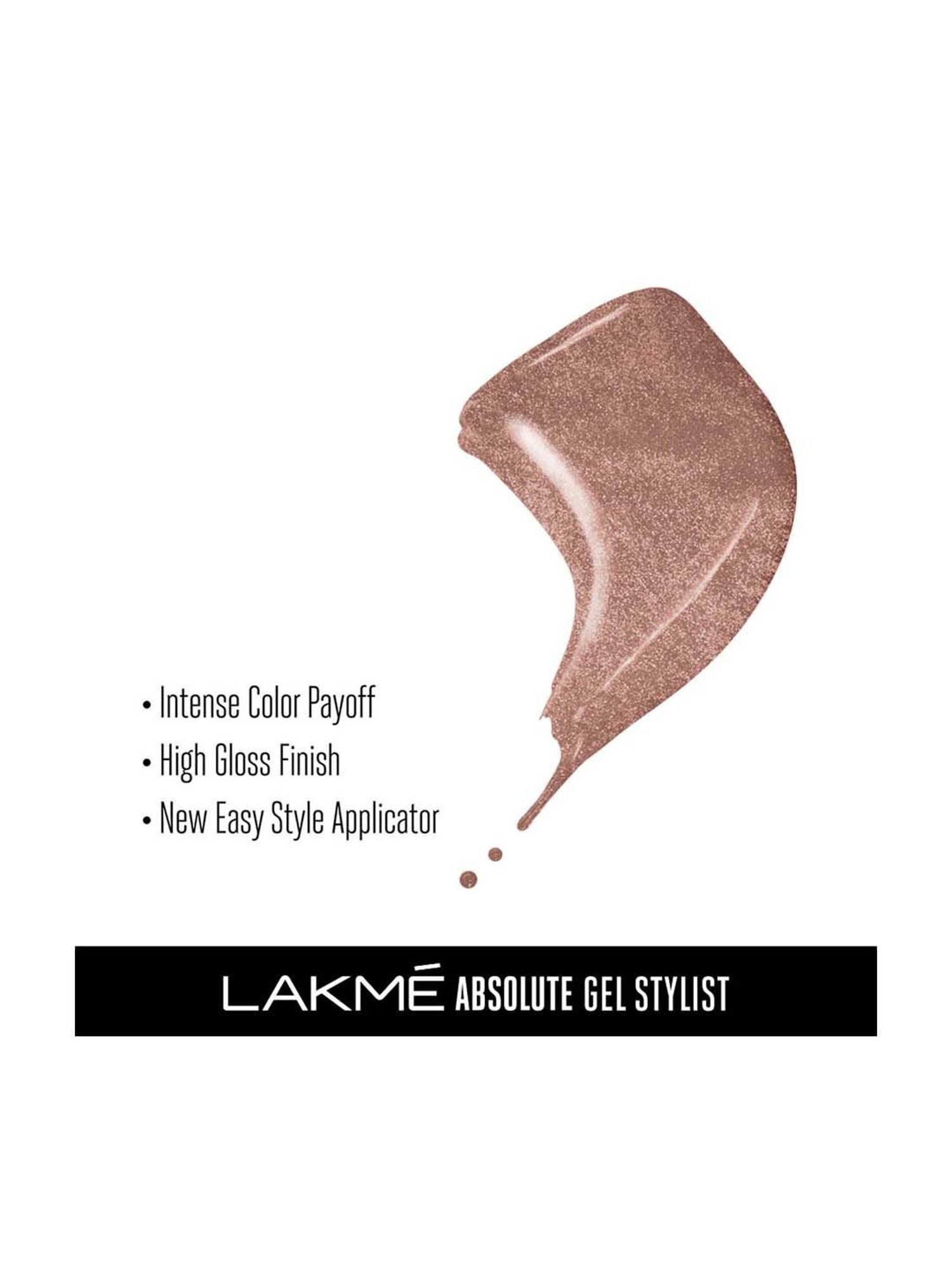 Lakme Absolute Gel Stylist Nail Color Cheers - 12 ml