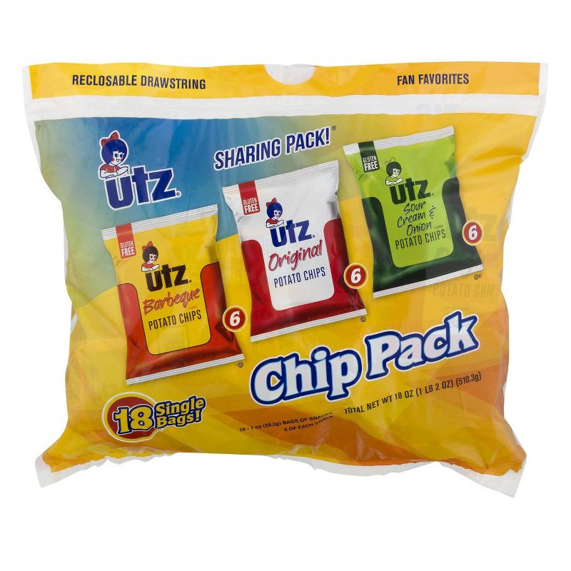 Utz Chip Pack - 18oz
