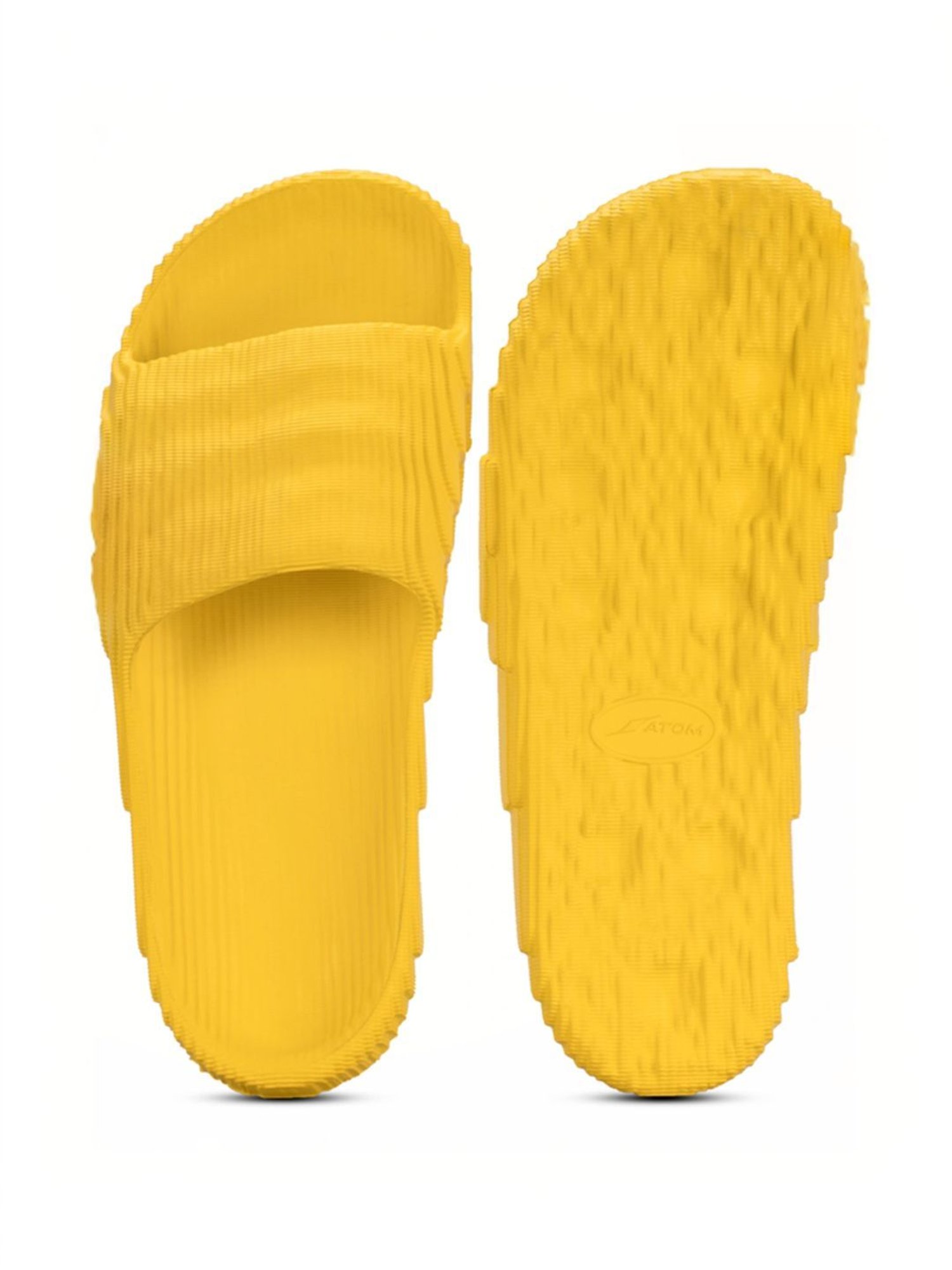 Atom Men's Yellow Slides