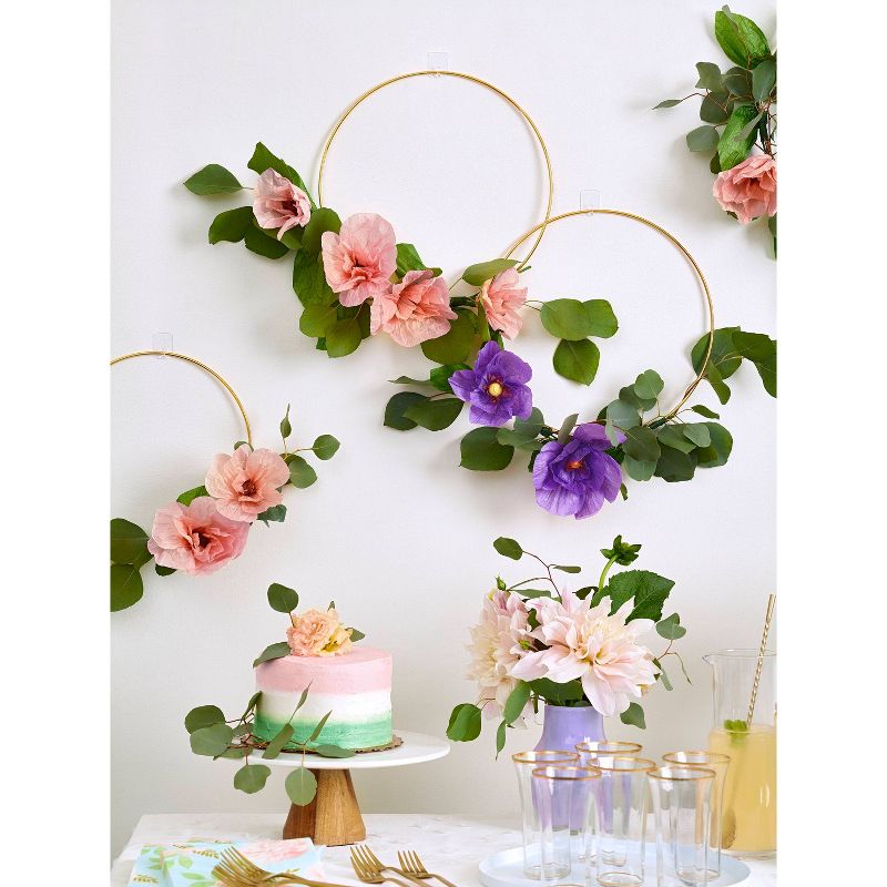 Command 1/2 lb 6pc 12 Strips Adjustable Repositionable Decorative Hooks