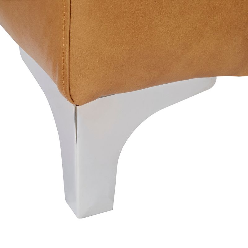 Anson Leather Sofa Camel - Inspire Q