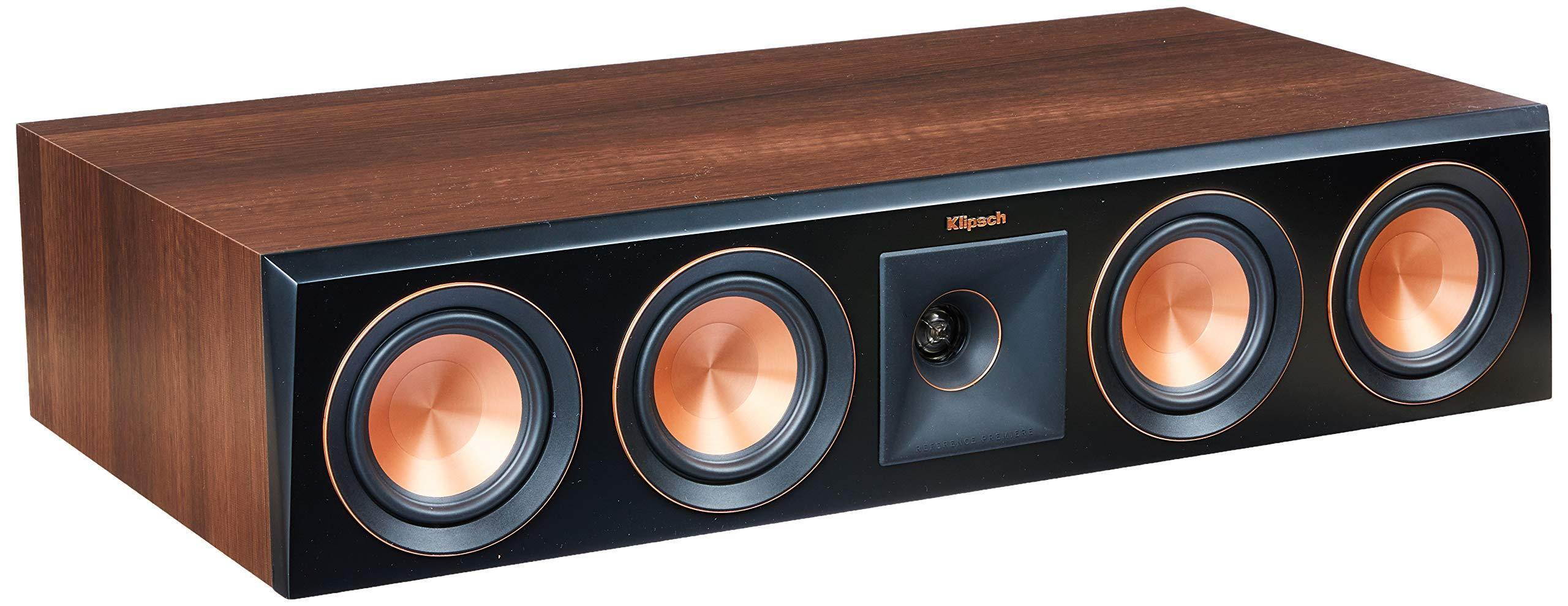 Klipsch RP-404C Center Channel Speaker (Walnut)