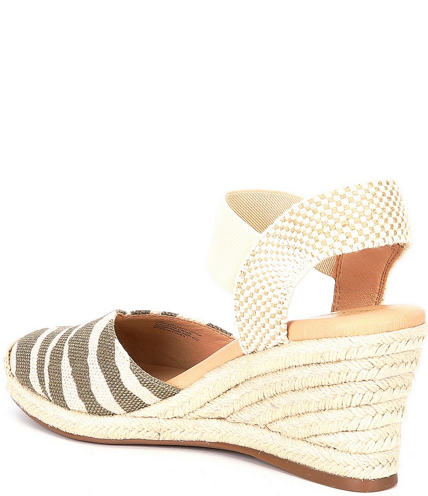 Alex Marie Palmari Zebra Print Espadrille Wedges