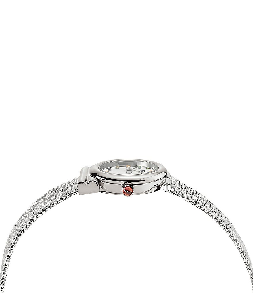 Salvatore Ferragamo Silver Gancini Bracelet Watch