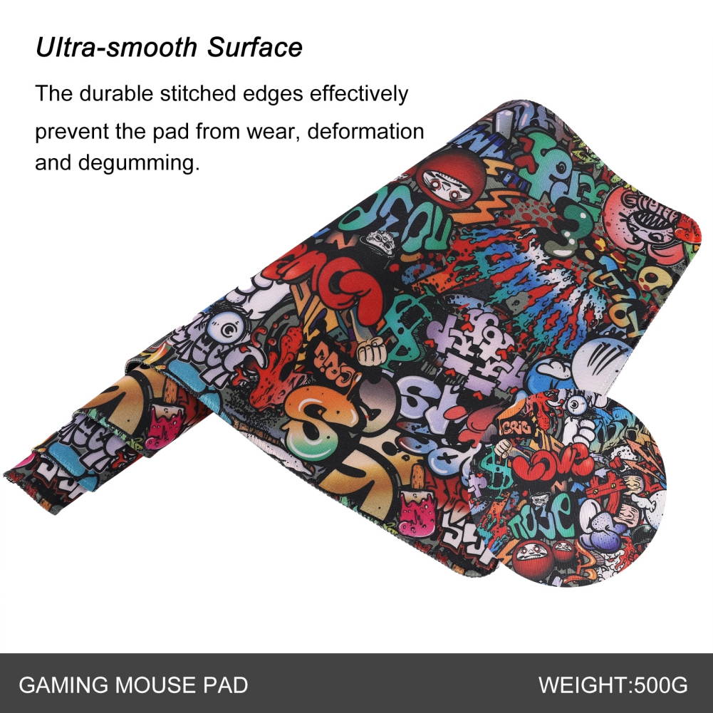 Gaming Mouse Pad Large Size 300*700MM Water-Resistant Extended Mouse Mat World Desk Mat Gaming Support for Computer, PC and Laptop