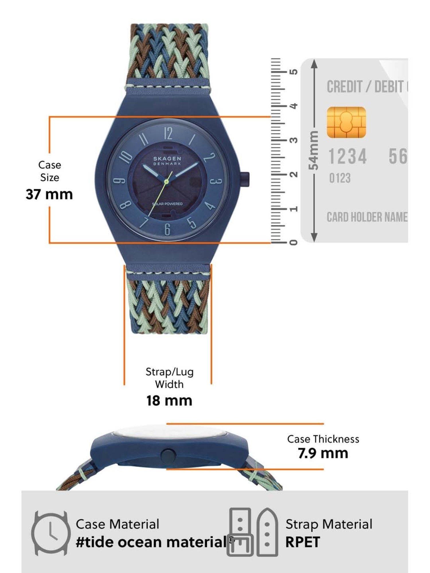 Skagen Sams&iquest; Series SKW6879 Analog Watch for Men