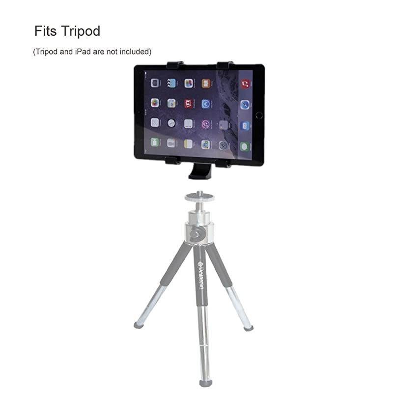 iPad Tripod Mount Universal Tablet Tripod Holder Adapter for iPad iPad Air 2iPad MiniSamsung Galaxy TabTab ProTab S Microsoft SurfaceGoogle NexusSelfie StickMonopodipad Pro 105