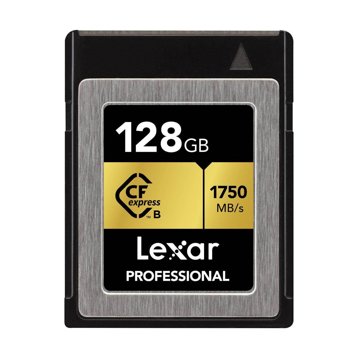 Lexar 128GB Professional CFexpress Type-B Memory Card #LCFX10-128CRBNA