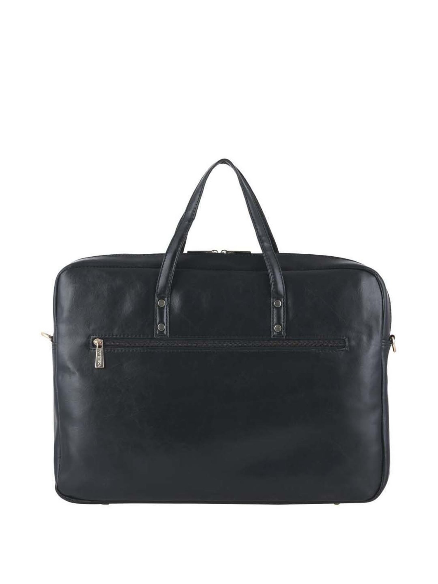 Toteteca Black Medium Messenger Bag