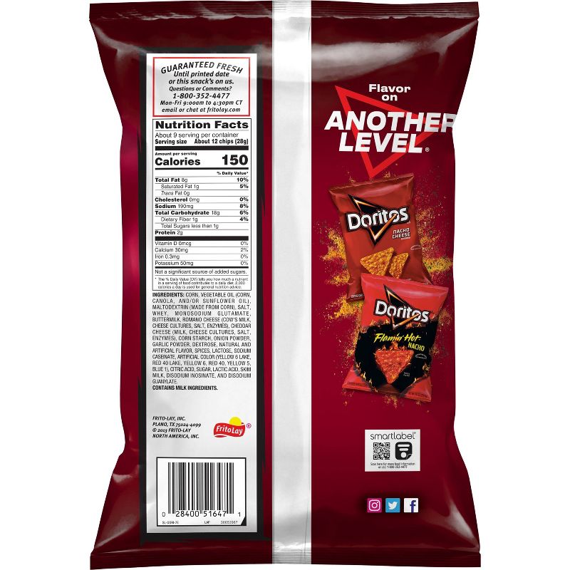 Doritos Spicy Nacho Chips - 10.5oz