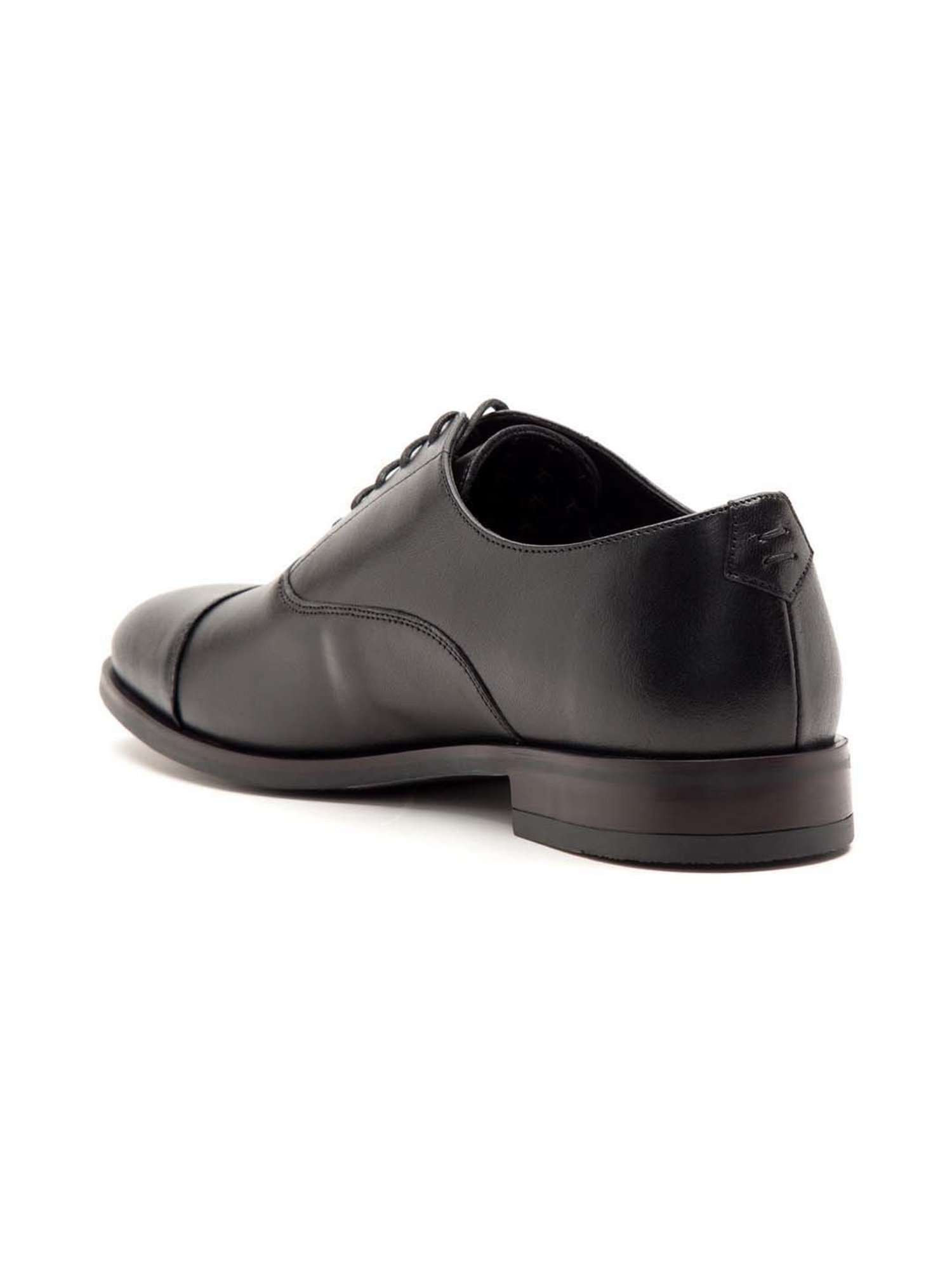 THOMAS CRICK Men's Black Oxford Shoes