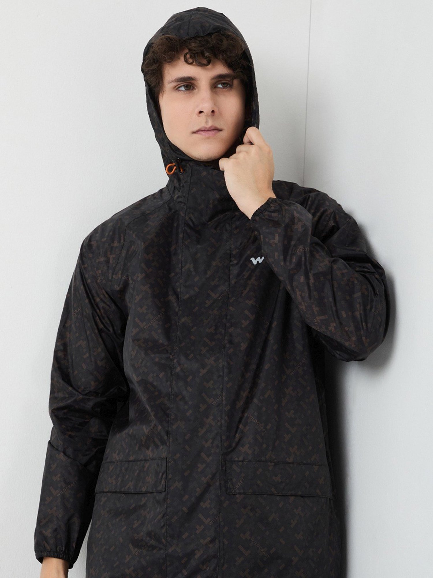 Wildcraft Black Regular Fit Rainwear Jacket