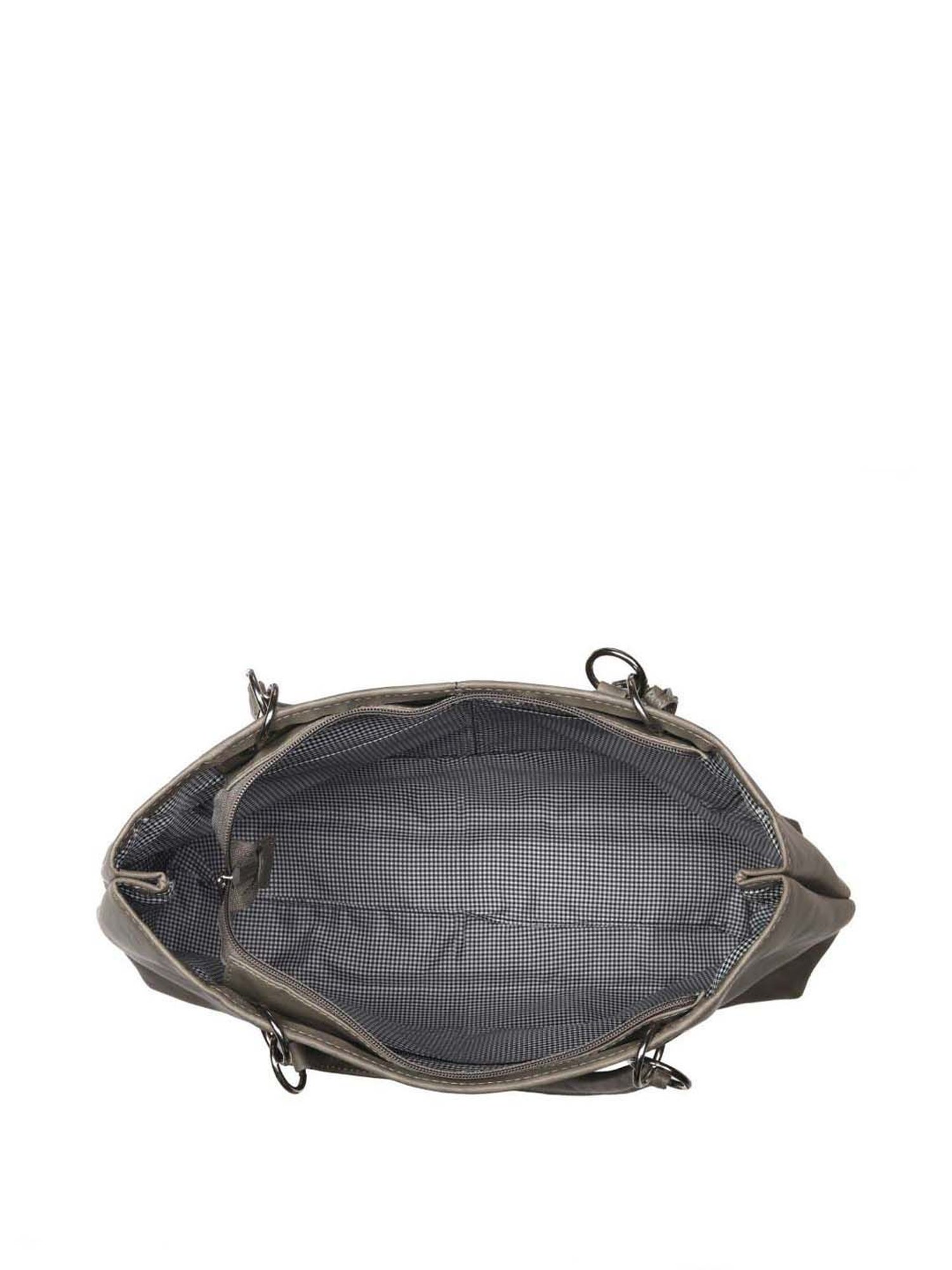 Toteteca Green Solid Medium Tote Handbag