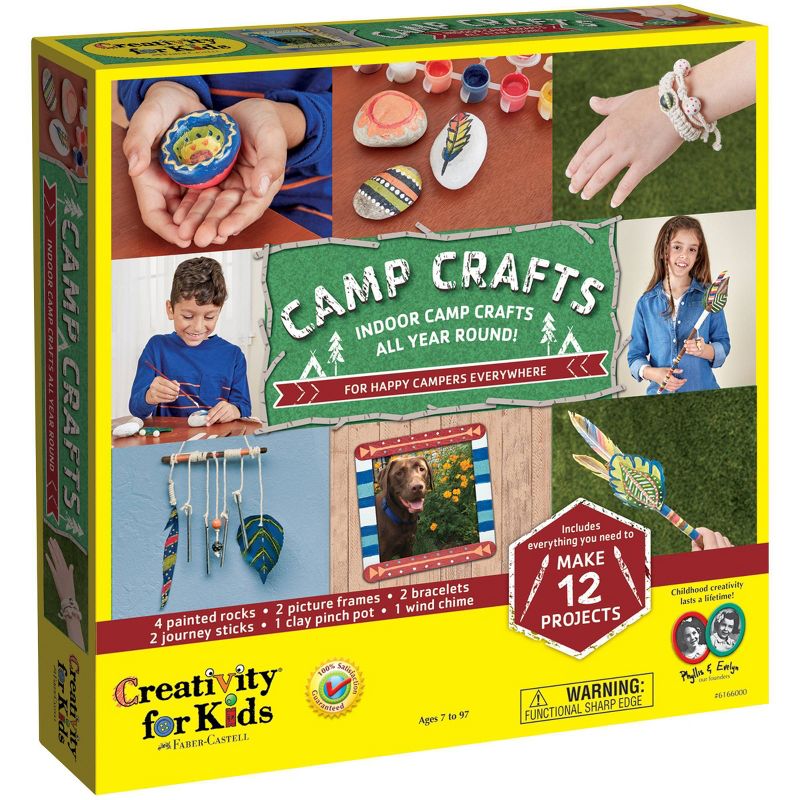 Creativity For Kids Camp Crafts Project Kit